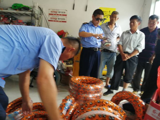 罚款21万！这地轮胎假货太多政府集中整治！(图5)