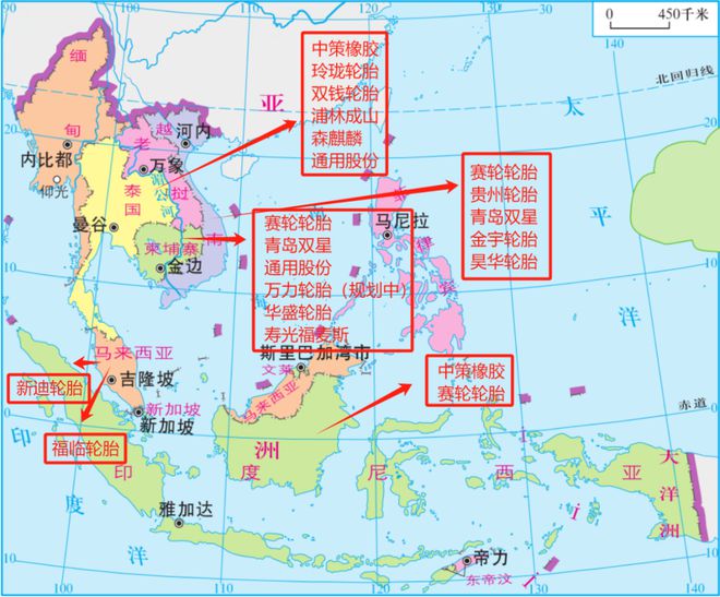 中国轮胎海外扩张地图（2024）(图2)