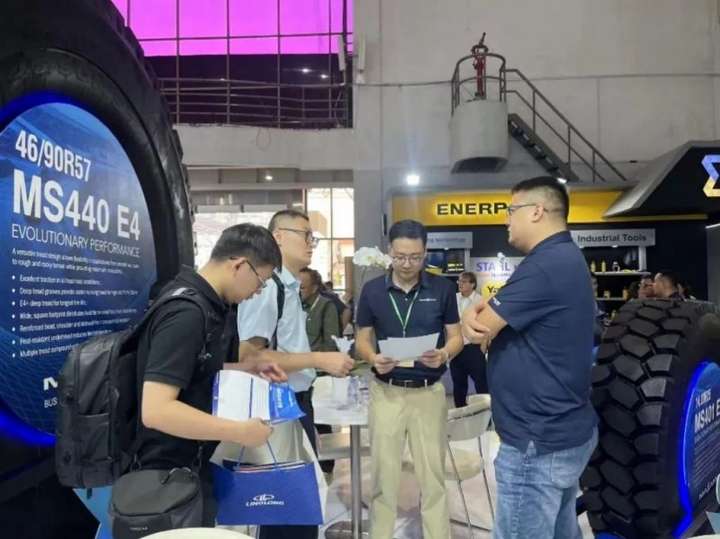 赛轮集团旗下迈驰品牌闪耀2024印尼矿业展(图4)