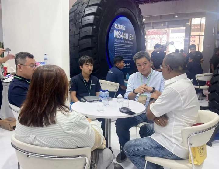 赛轮集团旗下迈驰品牌闪耀2024印尼矿业展(图5)