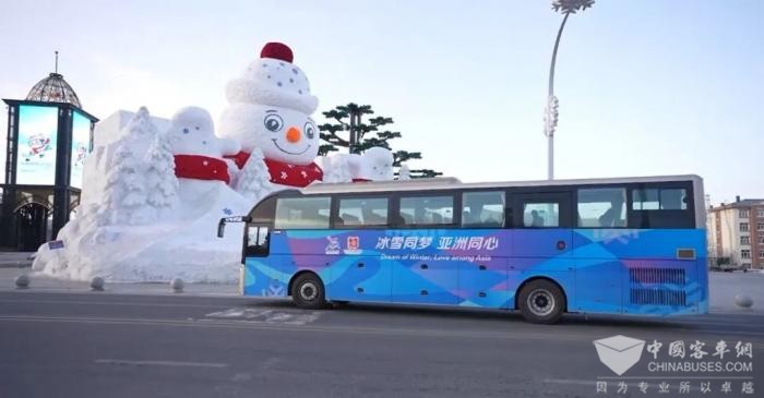 379台中通客车服务亚冬会绿色出行彰显中国实力(图3)