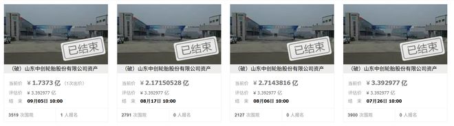 174亿!中创轮胎拍卖成功(图5)