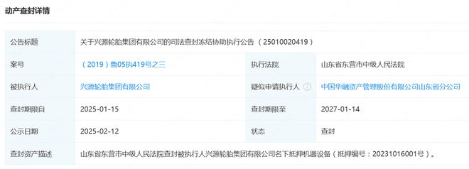 山东轮胎巨头崩了！清空、设备查封、法人沦为“老赖”(图3)
