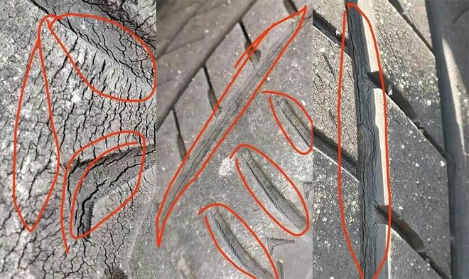 宝马X4一年多轮胎龟裂引纠纷4S店拒免费换胎引关注(图2)