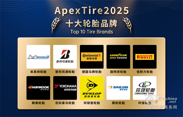 2026全球十大轮胎品牌格局再观察：从ApexTire2025榜单看行业新变化(图2)